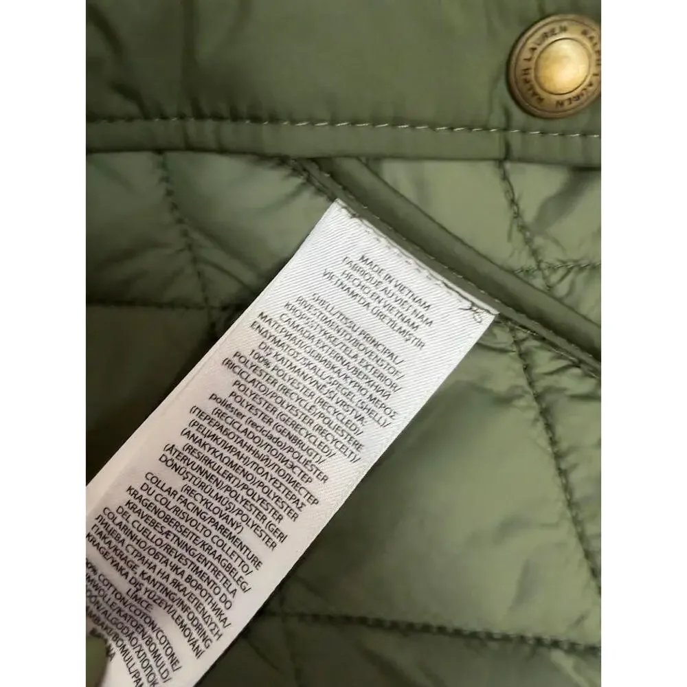 NWT! Polo Ralph Lauren Mens‎ Diamond Quilted Snap Button Field Barn Jacket XL
